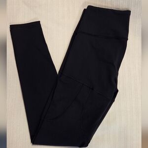 Victoria's Secret Victoria Sport Mesh Panel Leggings High Rise Black Medium